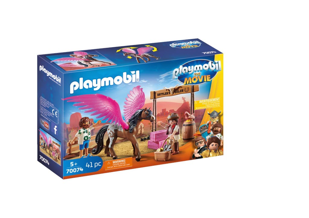 Playmobil the movie the movie marla en del met paard 70074 - voordelig kopen - Boltoys.nl